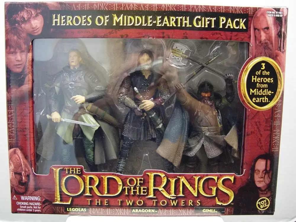 Coffrets Le Seigneur des Anneaux - Heroes Of The Middle Earth Gift Pack