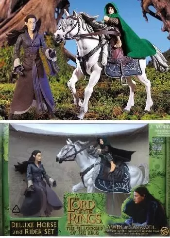Original Series LOTR - Arwen, wounded Frodo and Asfaloth Green Box