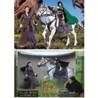 Arwen, wounded Frodo and Asfaloth Green Box