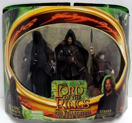 Original Series LOTR - Frodo, Strider and Ringwraith