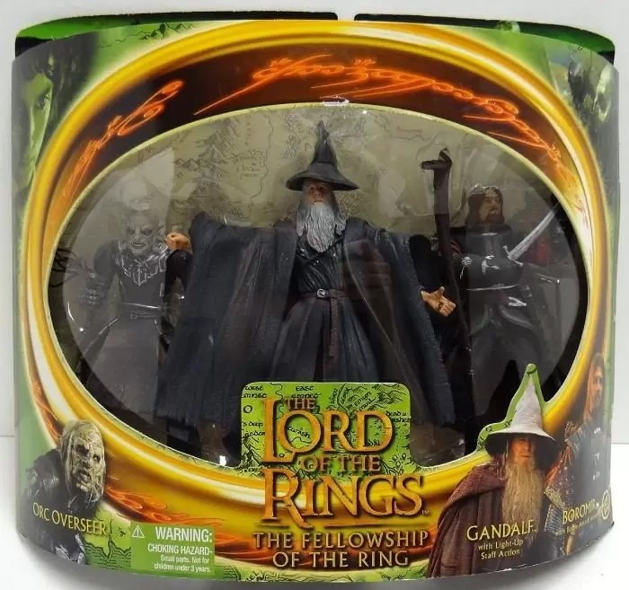 Original Series LOTR - Gandalf, Boromir and Orc Overseer