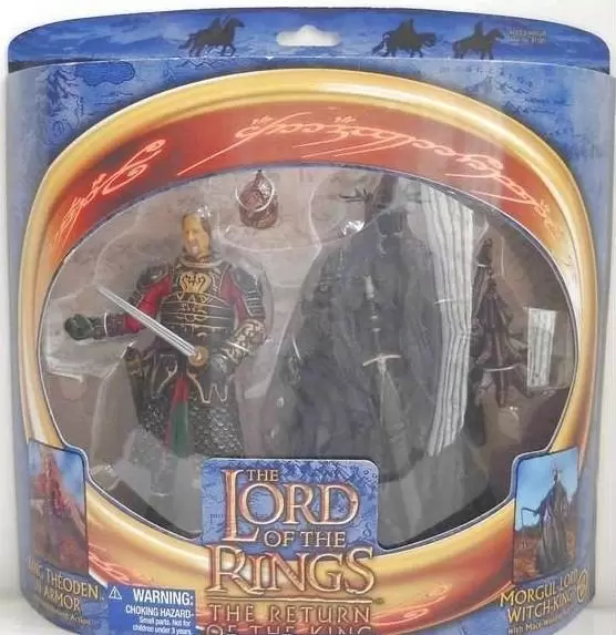 Original Series LOTR - King Theoden in Armor and Morgul Lord Witch King