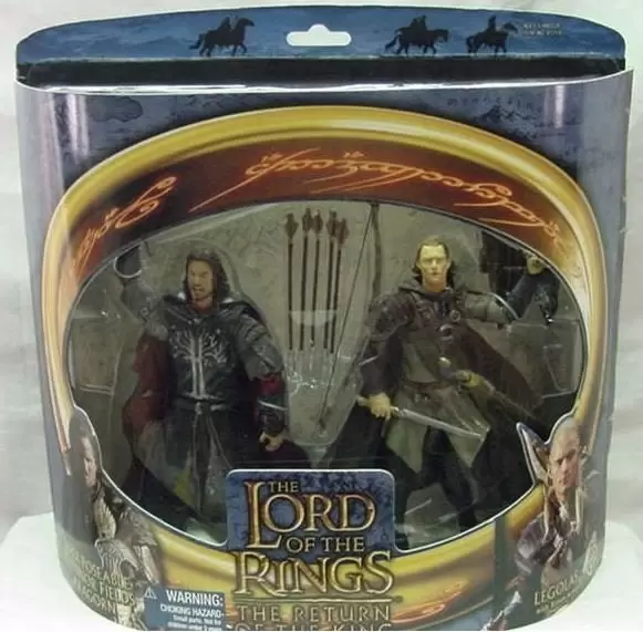 Original Series LOTR - Pelennor Fields Aragorn and Legolas in Rohan Armor