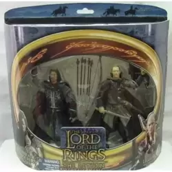 Pelennor Fields Aragorn and Legolas in Rohan Armor