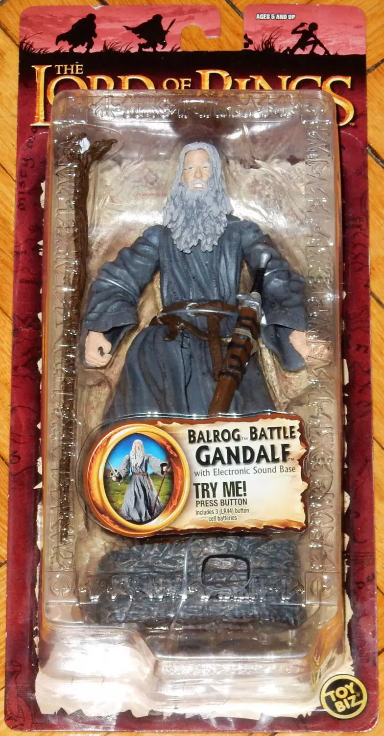 Trilogy Series LOTR - Balrog Battle Gandalf Electronic Sound