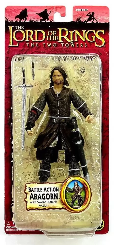 Trilogy Series LOTR - Battle Action Aragorn