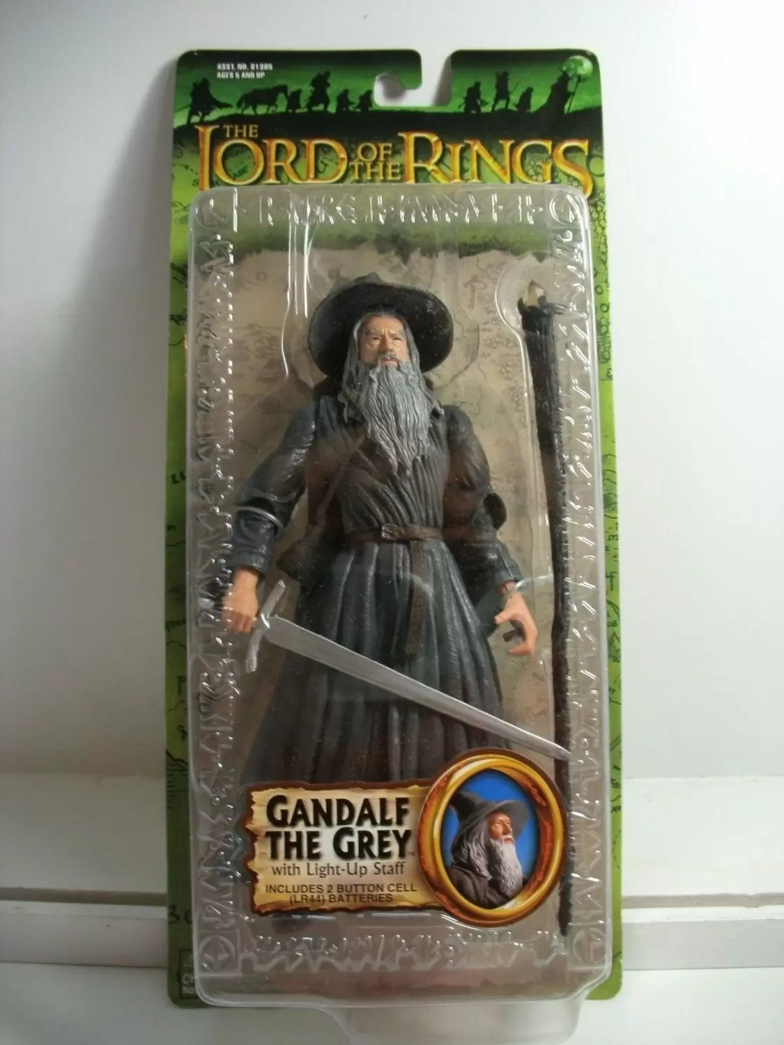 Trilogy Series LOTR - Gandalf the Grey with Blue Sword