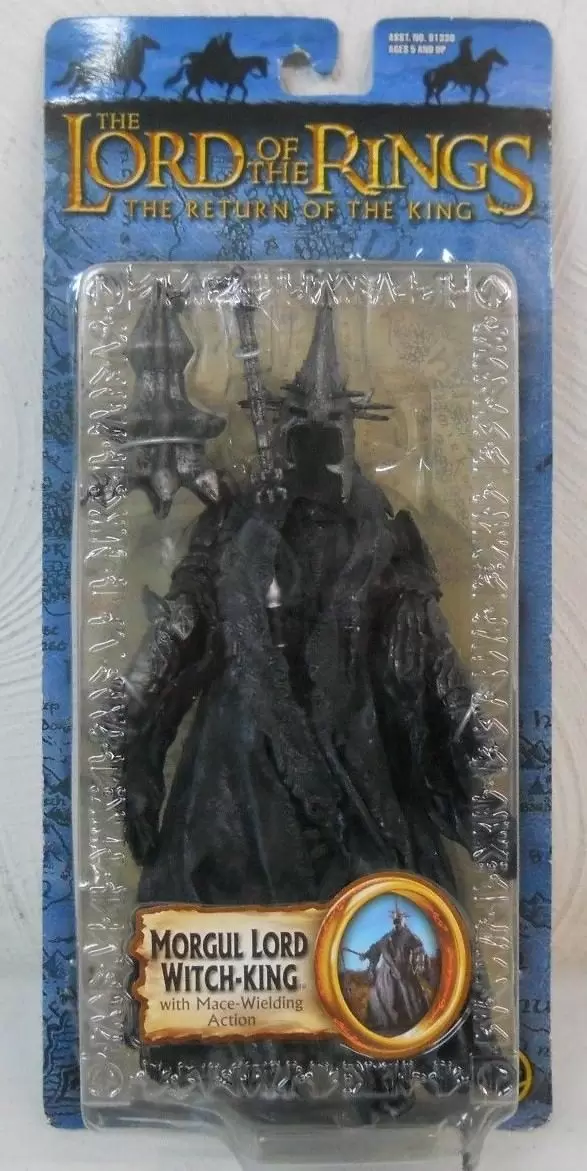 Trilogy Series LOTR - Morgul Lord Witch-King with Mace-Wielding