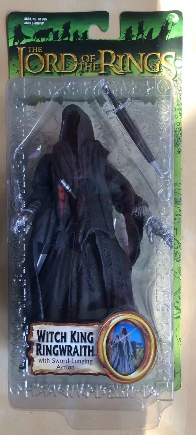 Trilogy Series LOTR - Witch King Ringwraith with Sword-Lunging