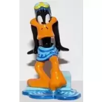 Daffy Duck nageur