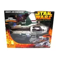 Anakin Skywalker's Jedi Starfighter (with Anakin Skywalker)