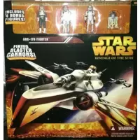 ARC-170 Starfighter + 4 Bonus figures