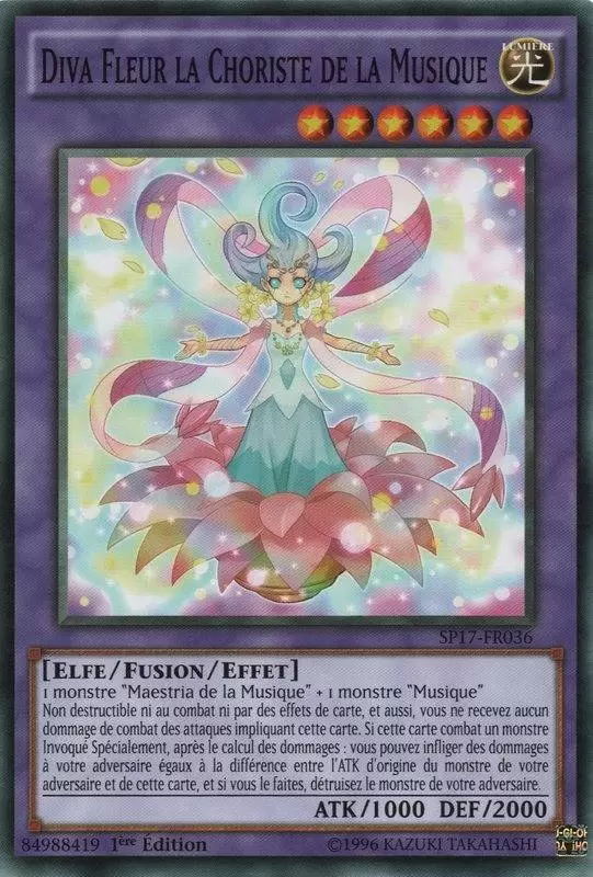 Battle Pack 4 : Pack Etoile Battle Royal SP17 - Diva Fleur la Choriste de la Musique