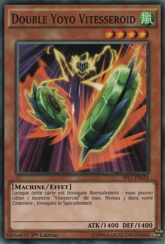 Battle Pack 4 : Pack Etoile Battle Royal SP17 - Double Yoyo Vitesseroid