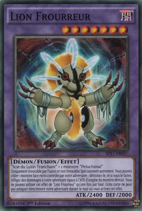 Battle Pack 4 : Pack Etoile Battle Royal SP17 - Lion Frourreur