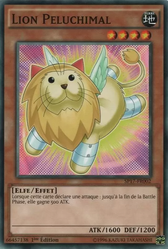 Battle Pack 4 : Pack Etoile Battle Royal SP17 - Lion Peluchimal