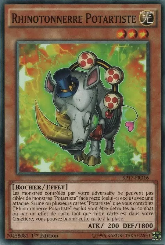Battle Pack 4 : Pack Etoile Battle Royal SP17 - Rhinotonnerre Potartiste