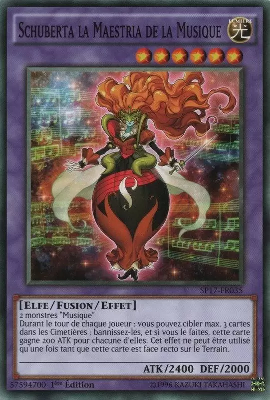 Battle Pack 4 : Pack Etoile Battle Royal SP17 - Schuberta la Maestria de la Musique