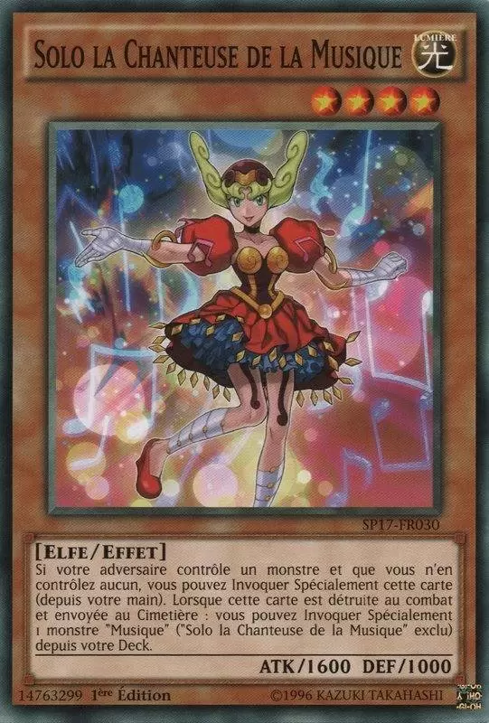 Battle Pack 4 : Pack Etoile Battle Royal SP17 - Solo la Chanteuse de la Musique