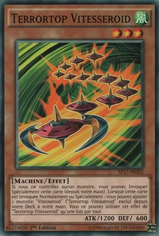 Battle Pack 4 : Pack Etoile Battle Royal SP17 - Terrortop Vitesseroid
