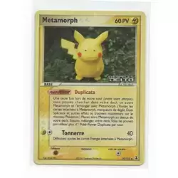Metamorph (Pikachu) holographique Logo