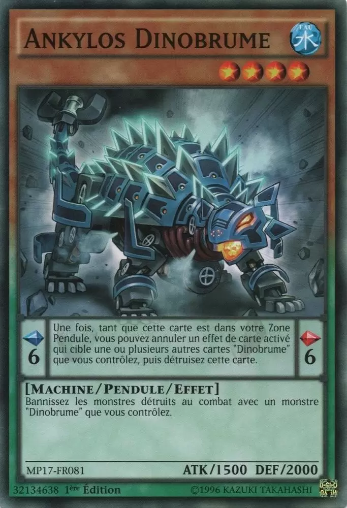 Mega Pack 2017 MP17 - Ankylos Dinobrume