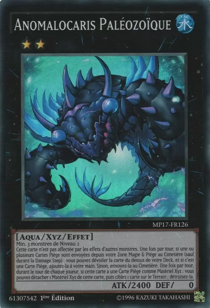 Mega Pack 2017 MP17 - Anomalocaris Paléozoïque