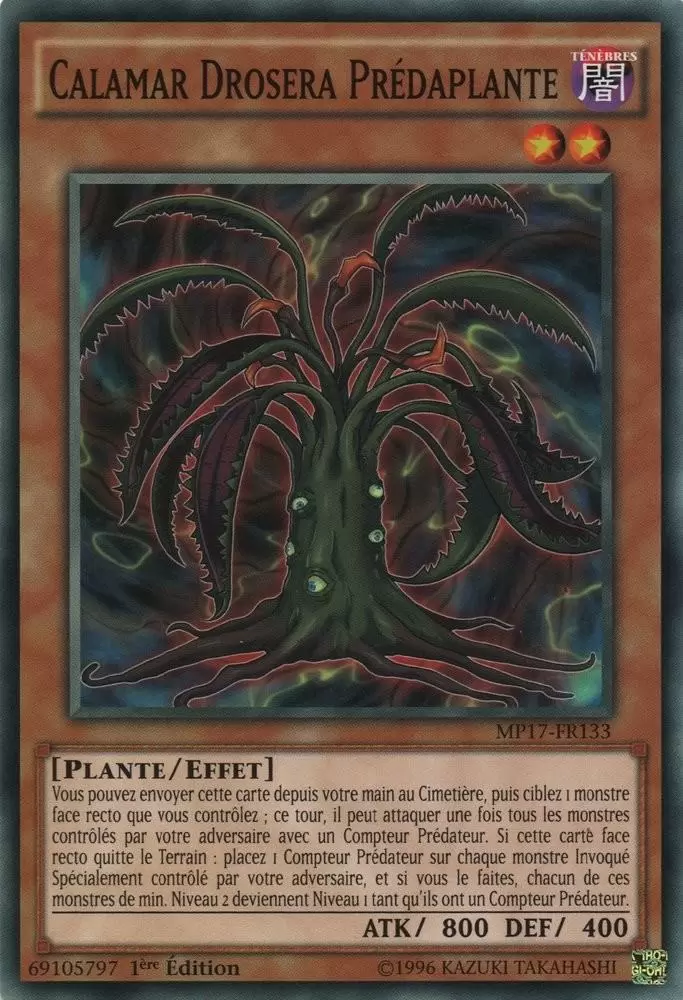 Mega Pack 2017 MP17 - Calamar Drosera Prédaplante