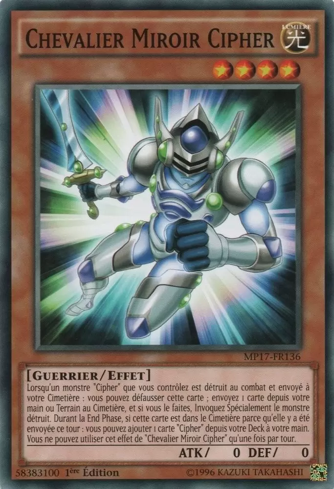 Mega Pack 2017 MP17 - Chevalier Miroir Cipher