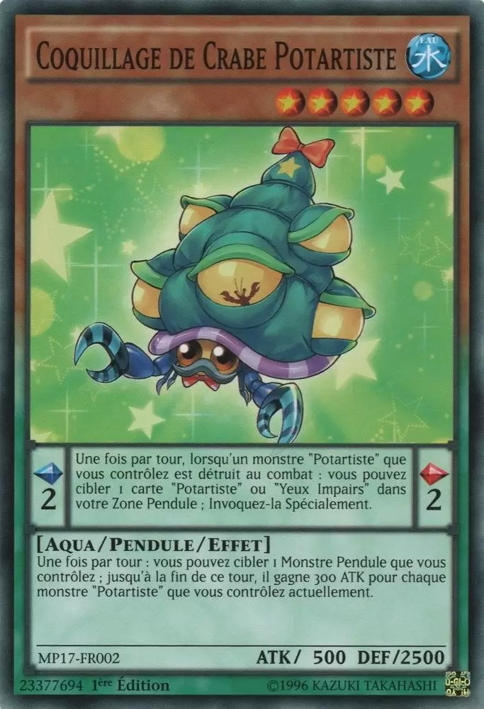 Mega Pack 2017 MP17 - Coquillage De Crabe Potartiste