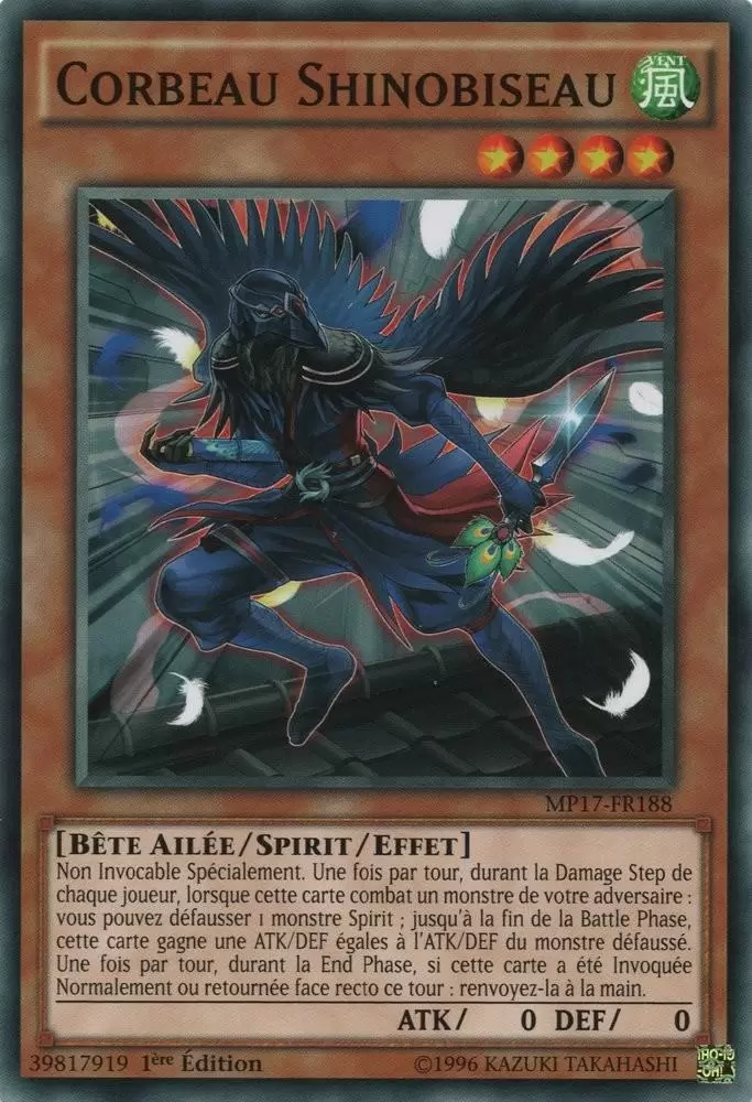 Mega Pack 2017 MP17 - Corbeau Shinobiseau