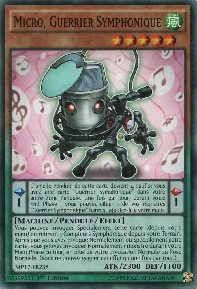 Mega Pack 2017 MP17 - Micro, Guerrier Symphonique