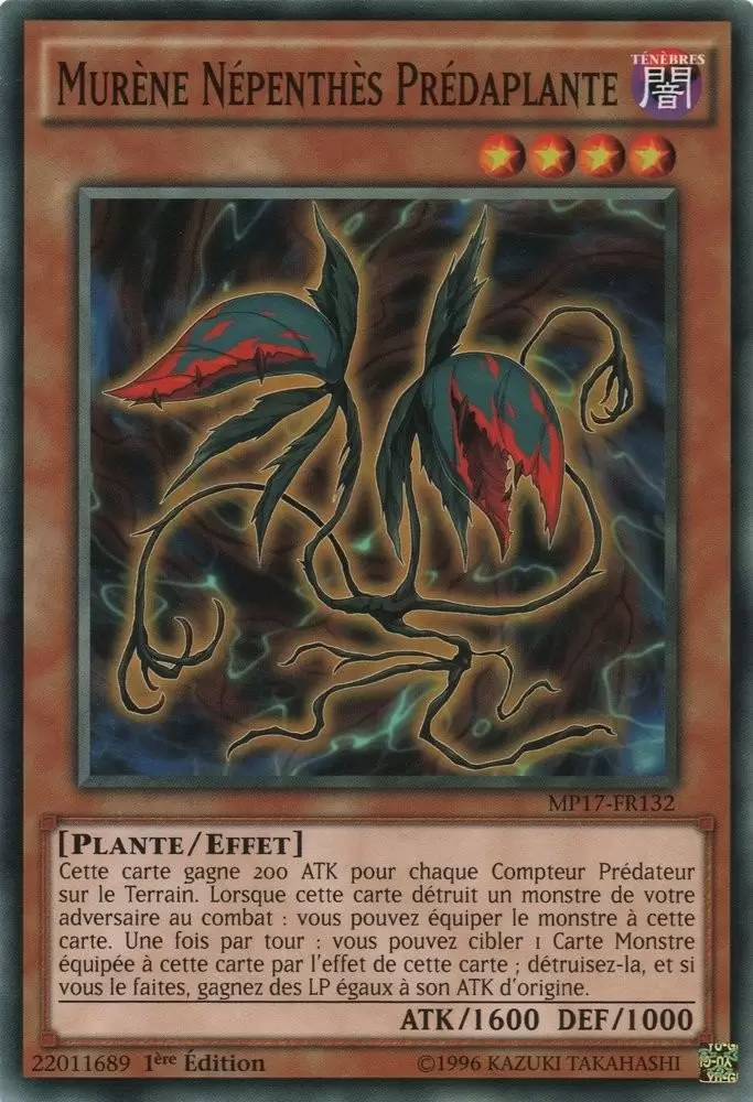 Mega Pack 2017 MP17 - Murène Népenthès Prédaplante
