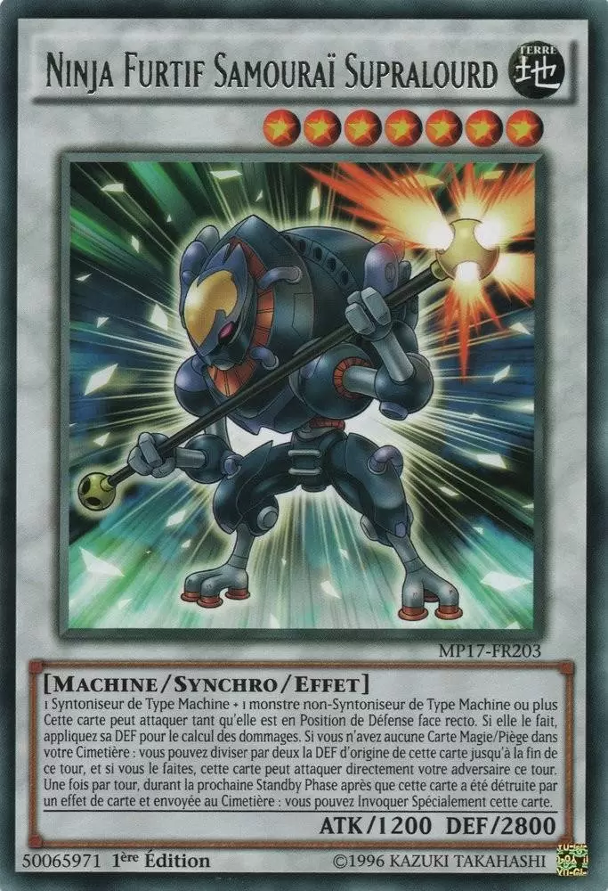 Mega Pack 2017 MP17 - Ninja Furtif Samouraï Supralourd