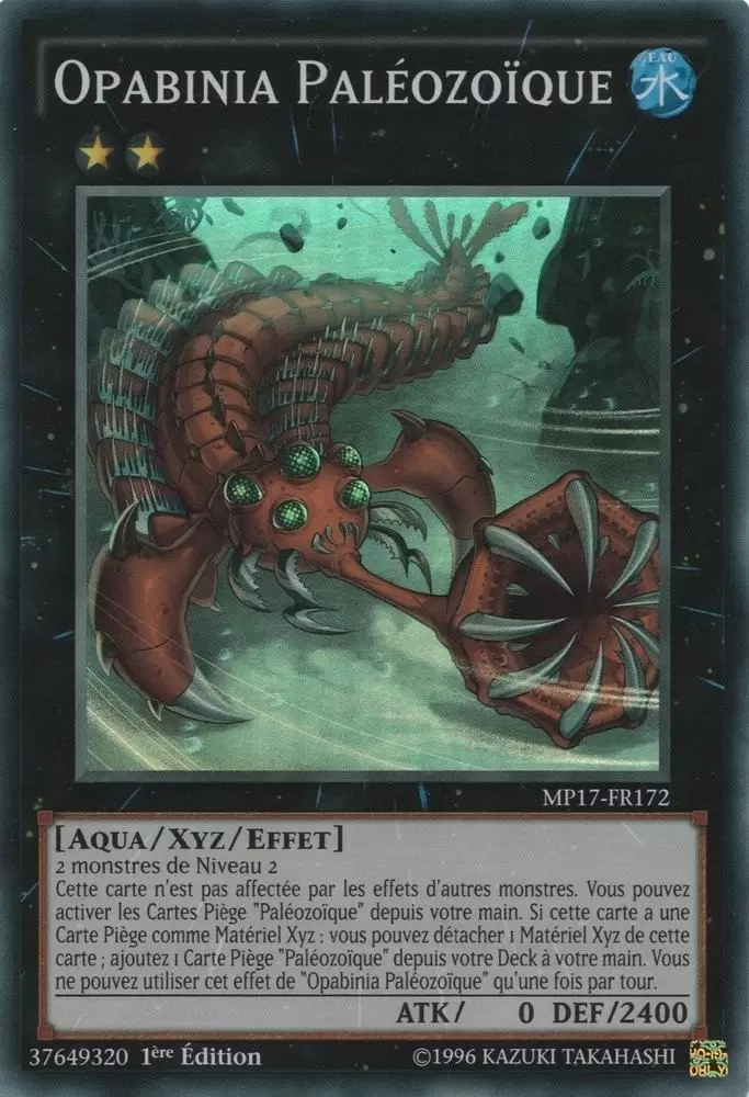 Mega Pack 2017 MP17 - Opabinia Paléozoïque