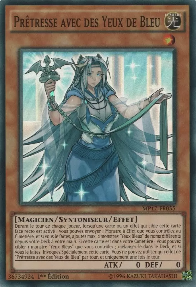 Mega Pack 2017 MP17 - Prêtresse avec des Yeux de Bleu