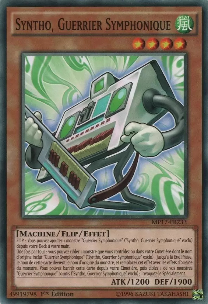 Mega Pack 2017 MP17 - Syntho, Guerrier Symphonique
