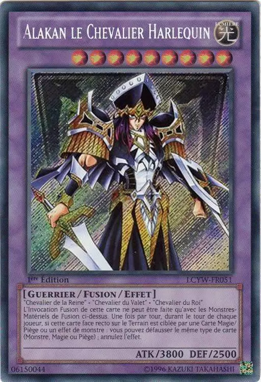 Collection Légendaire 3 : Le Monde de Yugi LCYW - Alakan le Chevalier Harlequin