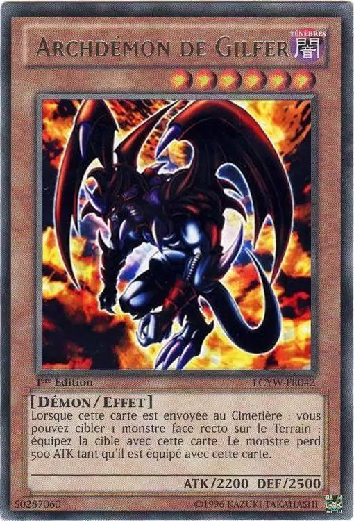 Collection Légendaire 3 : Le Monde de Yugi LCYW - Archdémon de Gilfer