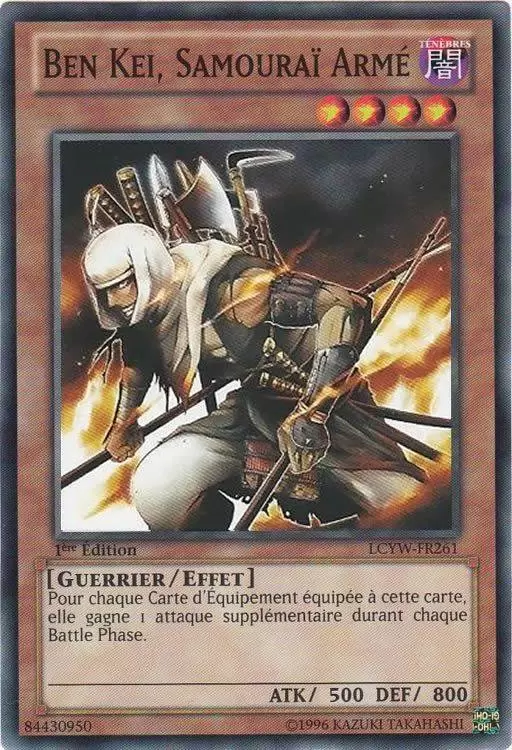 Collection Légendaire 3 : Le Monde de Yugi LCYW - Ben Kei, Samouraï Armé
