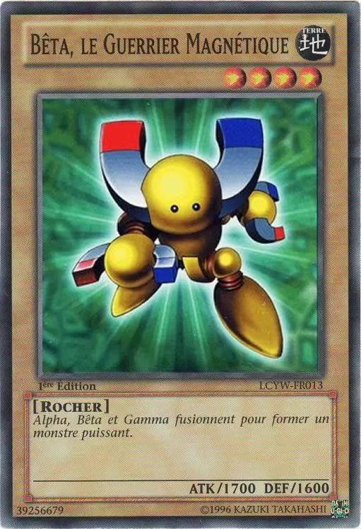 Collection Légendaire 3 : Le Monde de Yugi LCYW - Bêta, le Guerrier Magnétique