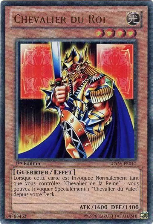 Collection Légendaire 3 : Le Monde de Yugi LCYW - Chevalier du Roi