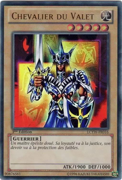 Collection Légendaire 3 : Le Monde de Yugi LCYW - Chevalier du Valet