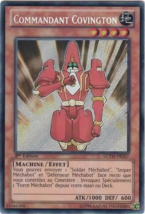 Collection Légendaire 3 : Le Monde de Yugi LCYW - Commandant Covington