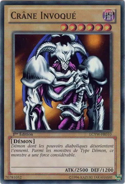 Collection Légendaire 3 : Le Monde de Yugi LCYW - Crâne Invoqué