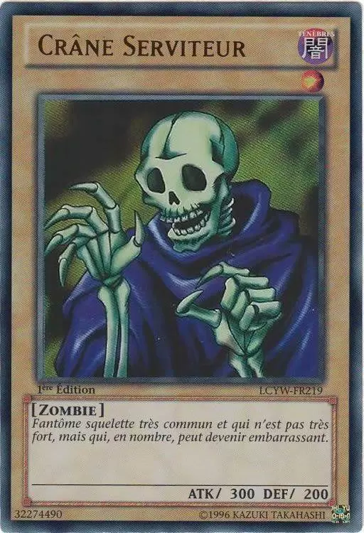 Collection Légendaire 3 : Le Monde de Yugi LCYW - Crâne Serviteur