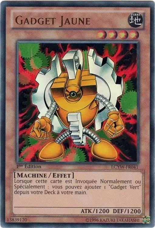 Collection Légendaire 3 : Le Monde de Yugi LCYW - Gadget Jaune
