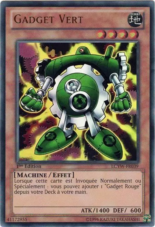 Collection Légendaire 3 : Le Monde de Yugi LCYW - Gadget Vert