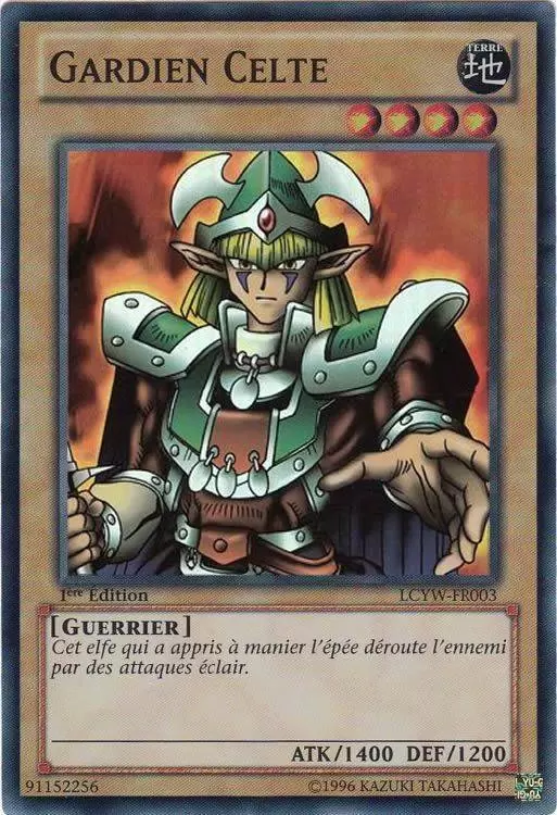 Collection Légendaire 3 : Le Monde de Yugi LCYW - Gardien Celte