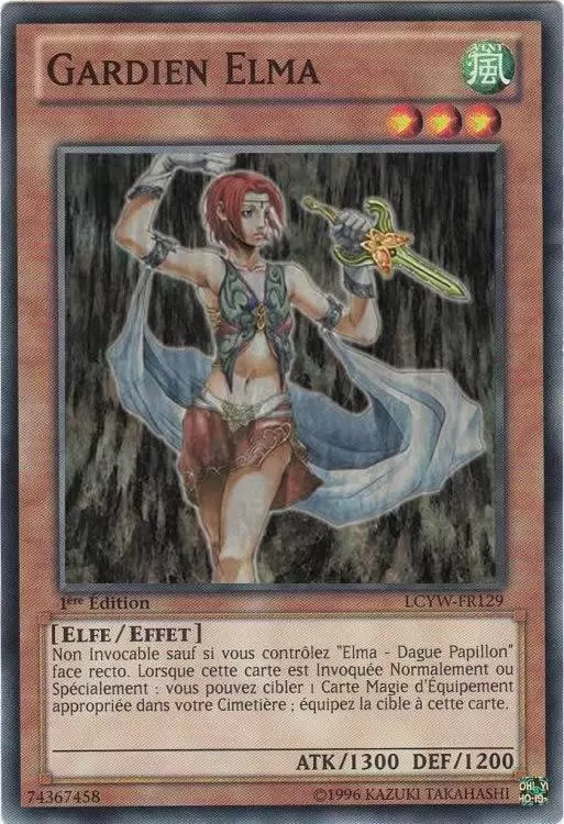 Collection Légendaire 3 : Le Monde de Yugi LCYW - Gardien Elma